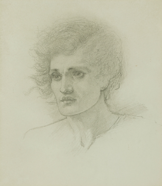 Study of a woman's head